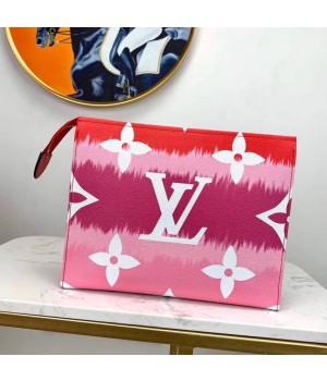 Louis Vuitton Escale Poche Toilette 26 M69136 Red