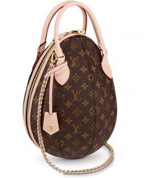 Louis Vuitton Monogram Canvas EGG SOUPLE M45269 Black