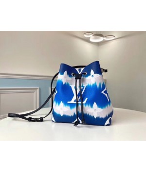 Louis Vuitton Monogram Canvas Neonoe Original Leather M45126 Blue