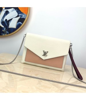 Louis Vuitton MYLOCKME Mini chain bag M69183 apricot&white