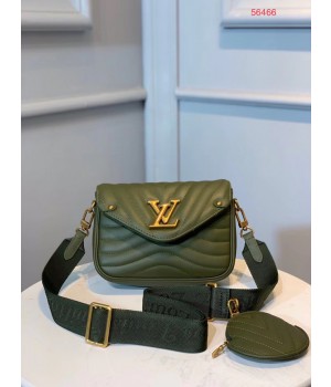 LOUIS VUITTON NEW WAVE Shoulder Bag M56466 Olive green