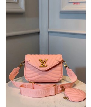 LOUIS VUITTON NEW WAVE Shoulder Bag M56466 pink