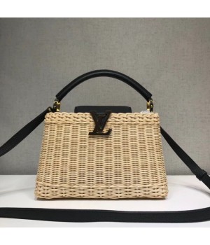 Louis vuitton original CAPUCINES PM M50011 black