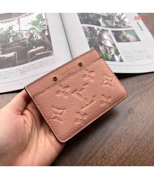 Louis vuitton original CARD HOLDER M69171 pink