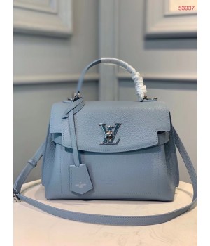 Louis vuitton original LOCKME EVER BB M53937 light blue