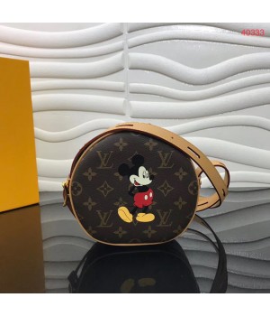 Louis Vuitton Original Monogram Canvas BOITE CHAPEAU SOUPLE Disney x Mickey Mouse N40333