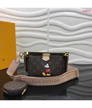 Louis Vuitton Original Monogram Canvas Disney x Mickey Mouse M44823 pink