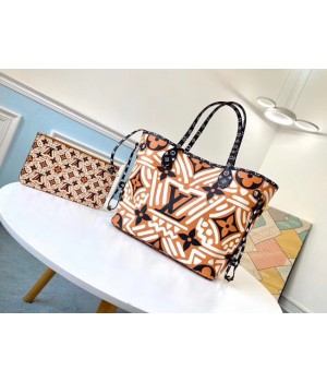 Louis Vuitton Original Monogram Canvas NEVERFULL M44676 yellow