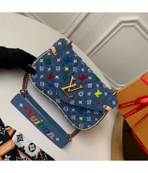 Louis vuitton Original NEW WAVE Medium Bag M53692 Blue