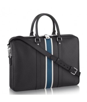 Louis Vuitton Porte-Documents Voyage PM Taiga Leather M34418