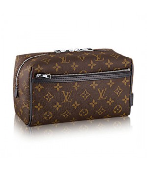 Louis Vuitton M40378 Toiletry Kit Monogram Macassar Canvas