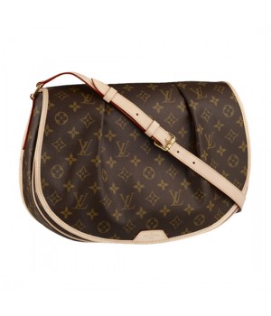 Louis Vuitton M40473 Menilmontant MM Crossbody Bag Monogram Canvas