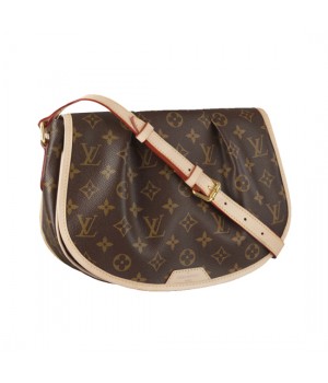 Louis Vuitton M40474 Menilmontant PM Crossbody Bag Monogram Canvas