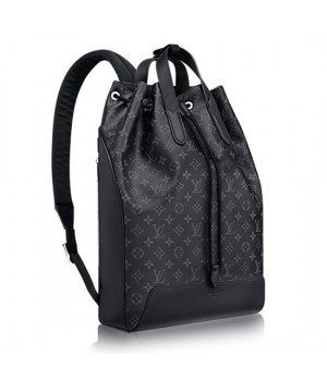 Louis Vuitton M40527 Backpack Explorer Monogram Eclipse Canvas