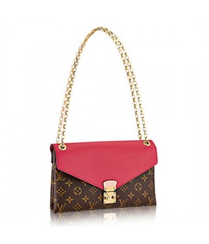 Louis Vuitton M40542 Pallas Chain Shoulder Bag Monogram Canvas