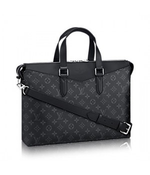 Louis Vuitton M40566 Briefcase Explorer Briefcase Monogram Eclipse Canvas