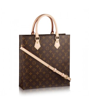 Louis Vuitton M40806 Sac Plat PM Tote Bag Monogram Canvas