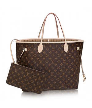 Louis Vuitton M40990 Neverfull GM Shoulder Bag Monogram Canvas