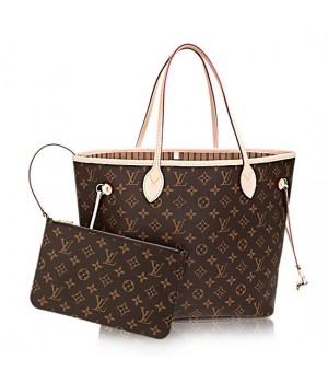 Louis Vuitton M40995 Neverfull MM Shoulder Bag Monogram Canvas