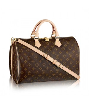 Louis Vuitton M41111 Speedy Bandouliere 35 Tote Bag Monogram Canvas