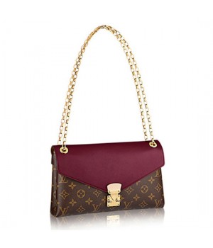 Louis Vuitton M41200 Pallas Chain Shoulder Bag Monogram Canvas