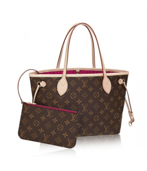 Louis Vuitton M41245 Neverfull PM Shoulder Bag Monogram Canvas