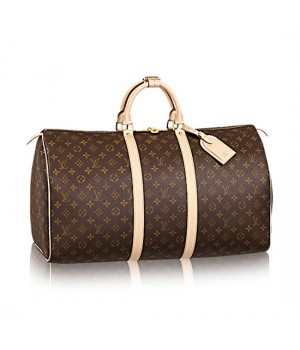 Louis Vuitton M41424 Keepall 55 Duffel Bag Monogram Canvas