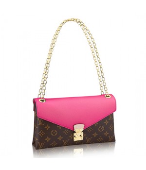 Louis Vuitton M41468 Pallas Chain Shoulder Bag Monogram Canvas