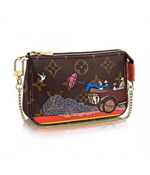 Louis Vuitton M41655 Mini Pochette Accessoires Evasion Monogram Canvas