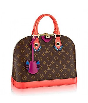 Louis Vuitton M41661 Alma PM Totem Tote Bag Monogram Canvas