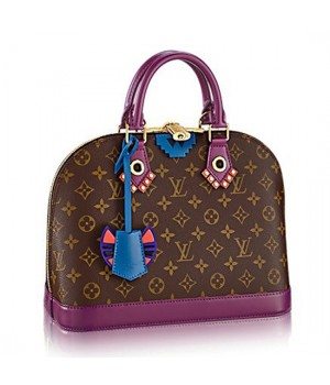Louis Vuitton M41662 Alma PM Totem Tote Bag Monogram Canvas