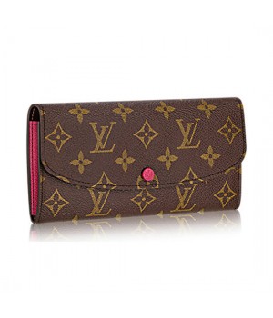 Louis Vuitton M41943 Emilie Wallet Monogram Canvas