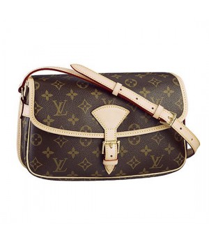 Louis Vuitton M42250 Sologne Crossbody Bag Monogram Canvas