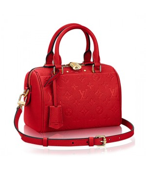 Louis Vuitton M42395 Speedy Bandouliere 20 Tote Bag Monogram Empreinte Leather