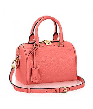 Louis Vuitton M42398 Speedy Bandouliere 20 Tote Bag Monogram Empreinte Leather