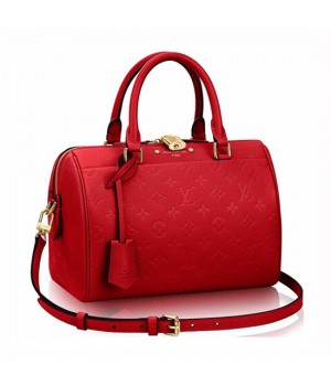 Louis Vuitton M42399 Speedy Bandouliere 25 Tote Bag Monogram Empreinte Leather