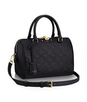 Louis Vuitton M42401 Speedy Bandouliere 25 Tote Bag Monogram Empreinte Leather