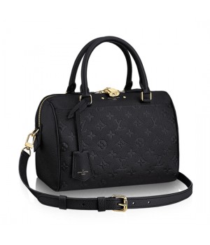 Louis Vuitton M42406 Speedy Bandouliere 30 Tote Bag Monogram Empreinte Leather