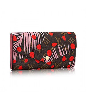 Louis Vuitton M42576 Sarah Wallet Monogram Jungle Dots