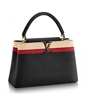Louis Vuitton M42924 Capucines MM Tote Bag Taurillon Leather