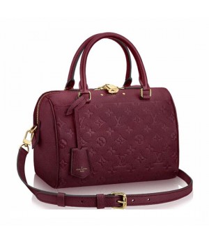 Louis Vuitton M43262 Speedy Bandouliere 25 Tote Bag Monogram Empreinte Leather