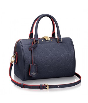 Louis Vuitton M43503 Speedy Bandouliere 30 Tote Bag Monogram Empreinte Leather