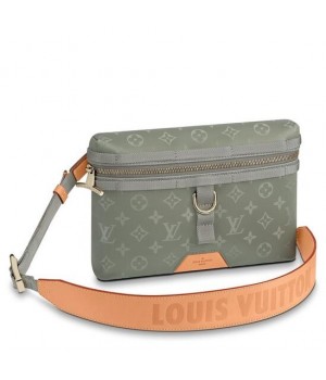Louis Vuitton Messenger PM Monogram Titanium M43889