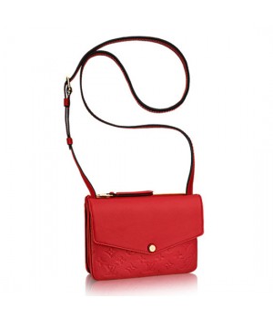 Louis Vuitton M50259 Twice Crossbody Bag Monogram Empreinte Leather