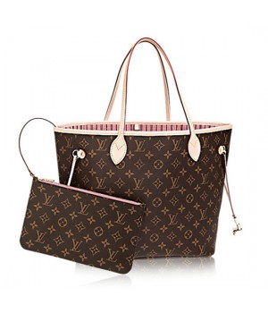 Louis Vuitton M50366 Neverfull MM Shoulder Bag Monogram Canvas