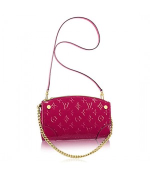 Louis Vuitton M50406 Santa Monica Clutch Crossbody Bag Monogram Vernis