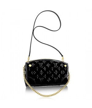 Louis Vuitton M50408 Santa Monica Clutch Crossbody Bag Monogram Vernis