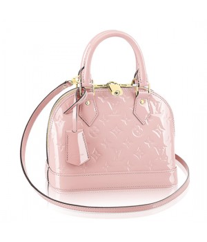 Louis Vuitton M50415 Alma BB Tote Bag Monogram Vernis