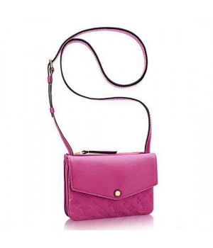 Louis Vuitton M50629 Twice Crossbody Bag Monogram Empreinte Leather