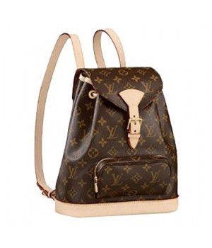 Louis Vuitton M51136 Montsouris MM Backpack Monogram Canvas